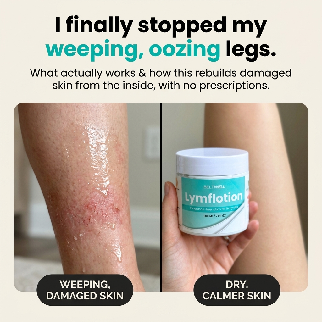 Lymphatic Support Fragrance-Free Non-Greasy Anti-Itch Ceramide NP Lotion