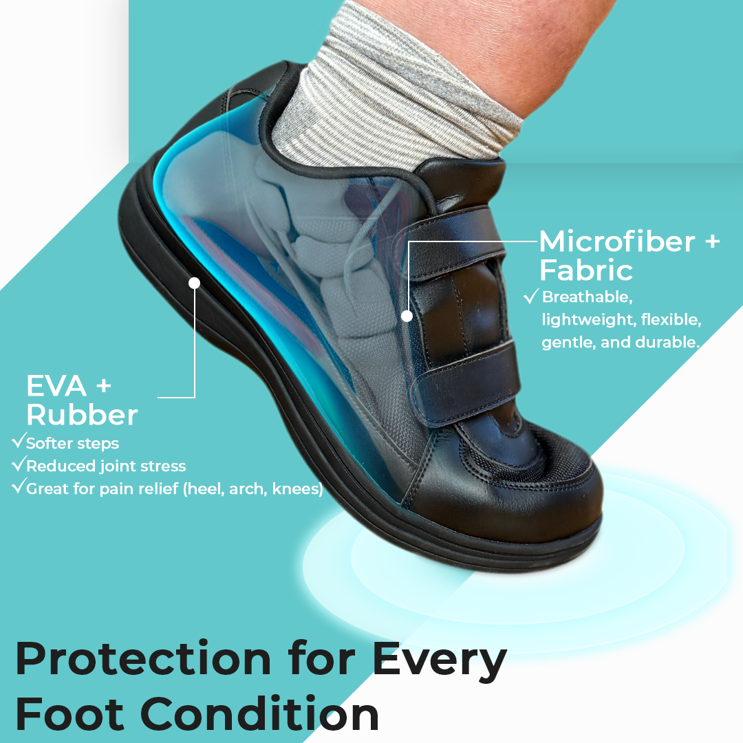 OrthoWide™ Wide Comfort Walking Shoes (Unisex)